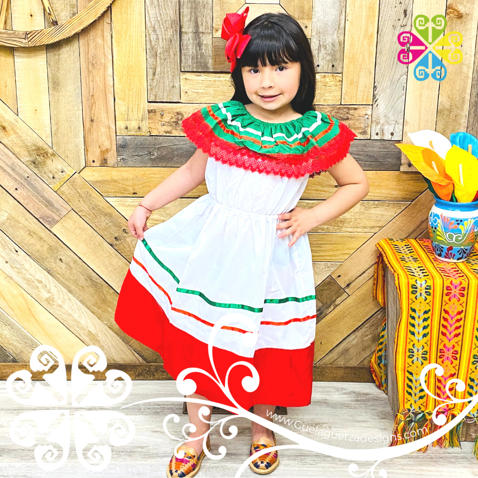 Tricolor Mexican Campesino Children ...
